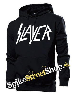 SLAYER - Logo - čierna pánska mikina