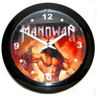 MANOWAR - nástenné hodiny