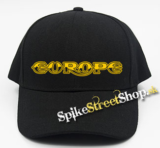 EUROPE - Logo - čierna šiltovka (-30%=AKCIA)