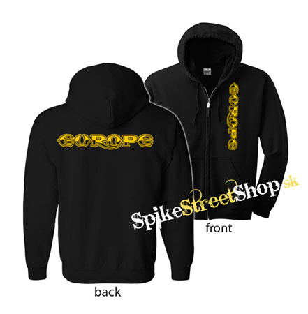 EUROPE - Logo - mikina na zips