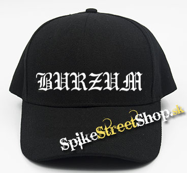 BURZUM - Logo - čierna šiltovka (-30%=AKCIA)