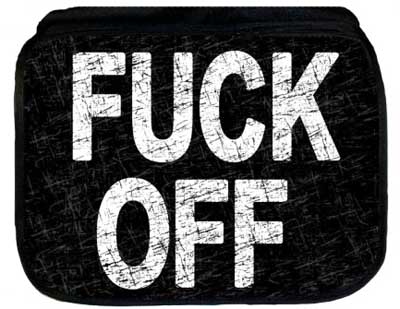 FUCK OFF - taška na rameno