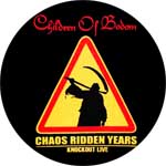 CHILDREN OF BODOM - Chaos - okrúhla podložka pod pohár
