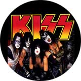 KISS - Band - okrúhla podložka pod pohár