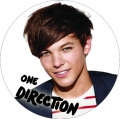 ONE DIRECTION - Louis Tomlinson - okrúhla podložka pod pohár