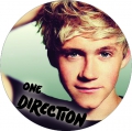 ONE DIRECTION - Niall Horan - okrúhla podložka pod pohár