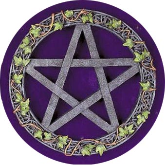 PENTAGRAM - 4 - okrúhla podložka pod pohár
