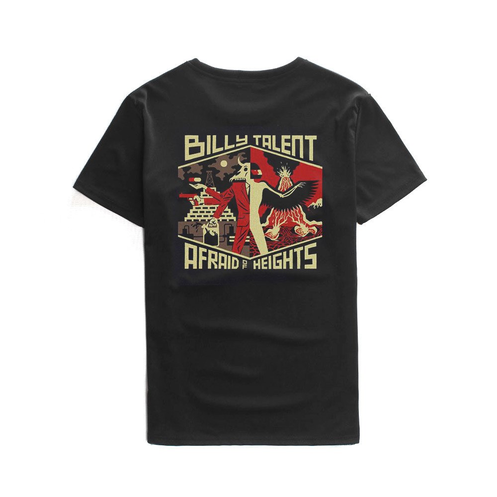 BILLY TALENT - Afraid Of Heights - čierne pánske tričko
