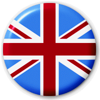 UNION JACK FLAG - okrúhla podložka pod pohár