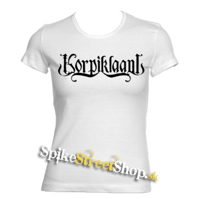 KORPIKLAANI - Logo - biele dámske tričko