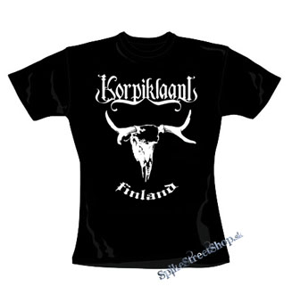 KORPIKLAANI - Finland - čierne dámske tričko