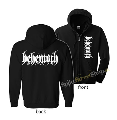 BEHEMOTH - Logo - mikina na zips