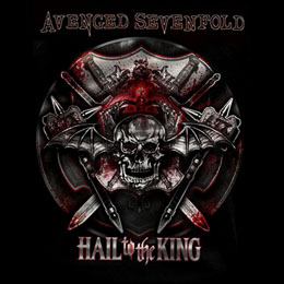 AVENGED SEVENFOLD - Hail To The King Battle Amour - štvorcová podložka pod pohár