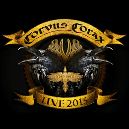 CORVUS CORAX - Live 2015 - štvorcová podložka pod pohár