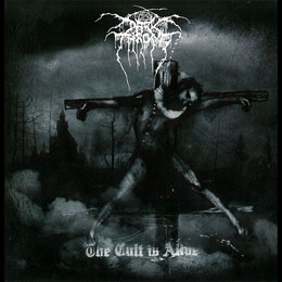 DARK THRONE - The Cult Is Alive - štvorcová podložka pod pohár