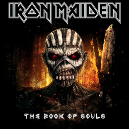 IRON MAIDEN - Book Of Souls Fire Cover - štvorcová podložka pod pohár