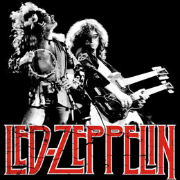 LED ZEPPELIN - Plant And Page - štvorcová podložka pod pohár