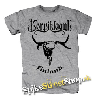 KORPIKLAANI - Finland - sivé pánske tričko