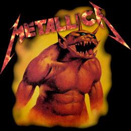 METALLICA - Jump In The Fire - štvorcová podložka pod pohár