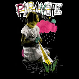 PARAMORE - Butterfly Girl - štvorcová podložka pod pohár
