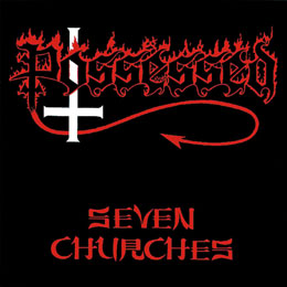 POSSESSED - Seven Churches - štvorcová podložka pod pohár