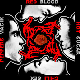 RED HOT CHILI PEPPERS - Blood Sugar Sex Magic - štvorcová podložka pod pohár