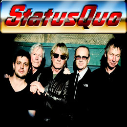 STATUS QUO - Band - štvorcová podložka pod pohár