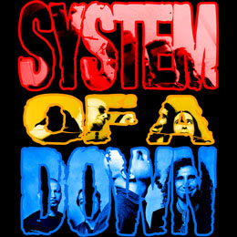 SYSTEM OF A DOWN - Colours - štvorcová podložka pod pohár