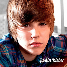 JUSTIN BIEBER - Photo - štvorcová podložka pod pohár