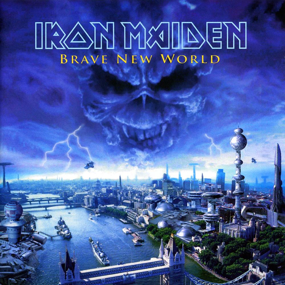 IRON MAIDEN - Brave New World - štvorcová podložka pod pohár