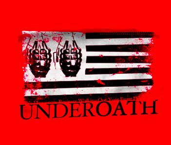 UNDEROATH - Motive 2 - štvorcová podložka pod pohár