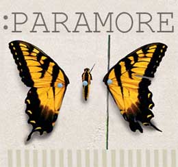 PARAMORE - Motive 5 - štvorcová podložka pod pohár