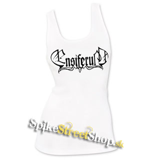 ENSIFERUM - Logo - Ladies Vest Top - biele