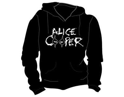 ALICE COOPER - Eyes Logo - čierna pánska mikina