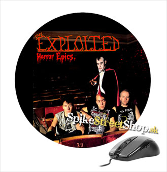 Podložka pod myš EXPLOITED - Horror Epics - okrúhla
