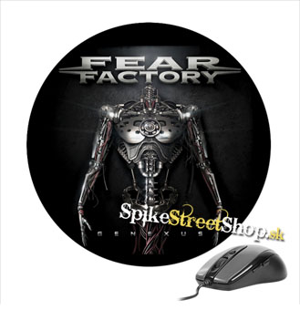 Podložka pod myš FEAR FACTORY - Genexus - okrúhla