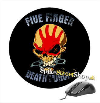 Podložka pod myš FIVE FINGER DEATH PUNCH - Skull - okrúhla