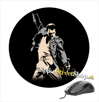 Podložka pod myš FREDDIE MERCURY - Portrait - okrúhla