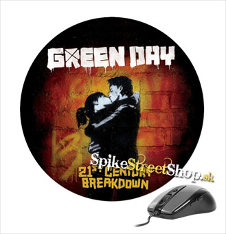Podložka pod myš GREEN DAY - 21 st Century Breakdown - okrúhla