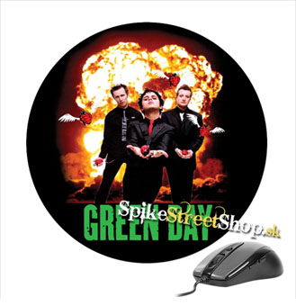 Podložka pod myš GREEN DAY - Grenade Band - okrúhla