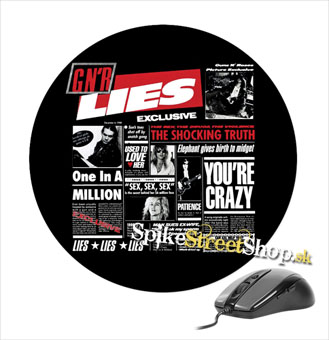 Podložka pod myš GUNS N ROSES - Lies - okrúhla