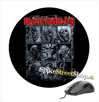 Podložka pod myš IRON MAIDEN - 9 Eddies - okrúhla