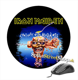 Podložka pod myš IRON MAIDEN - Can I Play With Madness - okrúhla