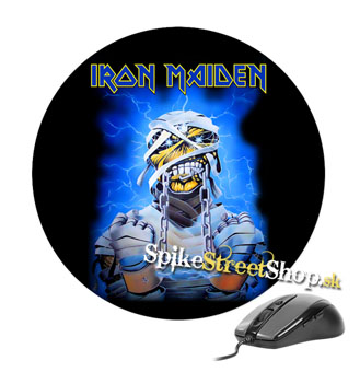 Podložka pod myš IRON MAIDEN - Eddie Mummy - okrúhla
