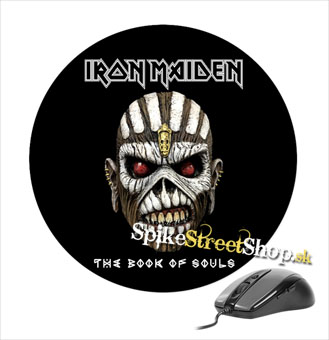 Podložka pod myš IRON MAIDEN - The Book Of Souls Mask - okrúhla