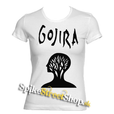 GOJIRA - Crest - biele dámske tričko