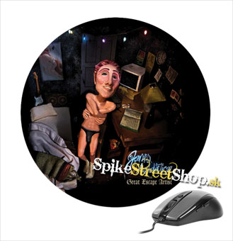 Podložka pod myš JANES ADDCITION - The Great Escape Artist -  okrúhla