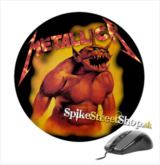 Podložka pod myš METALLICA - Jump In The Fire - okrúhla