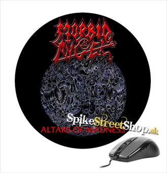 Podložka pod myš MORBID ANGEL - Altairs Of Madness - okrúhla