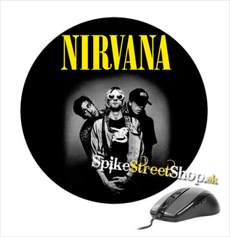 Podložka pod myš NIRVANA - Band - okrúhla